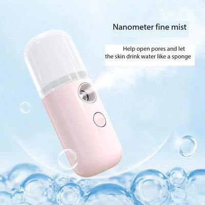 White Hydration Meter Nano Spray for Accurate Face Hydration - Smarsty