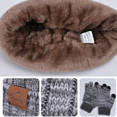 Kids Winter Hat Scarf Gloves Set Warm And Cozy Essentials - Smarsty