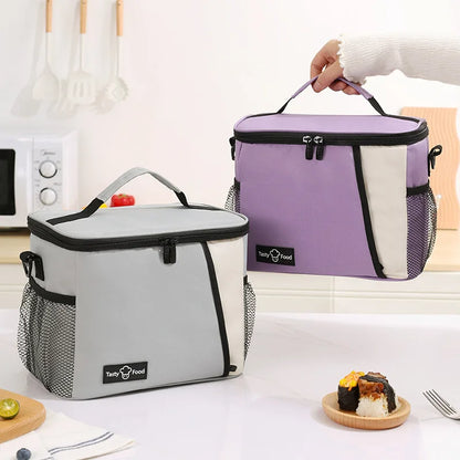 Insulated Lunch Bag Large Unisex Keeps Food Fresh All Day - Smarsty