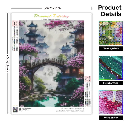 SDOYUNO Diamond Painting Kit for Ancient Architecture - Smarsty