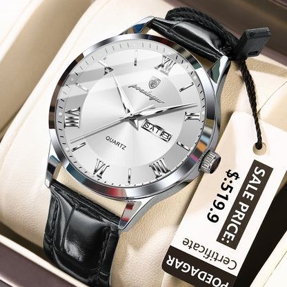 Luxury Waterproof Military Watch For Men with Luminous Dial - Smarsty