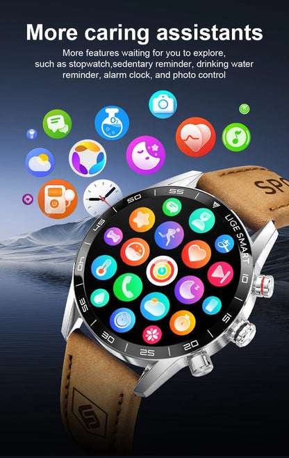 Rugged Military GPS Smart Watch for Men - Smarsty