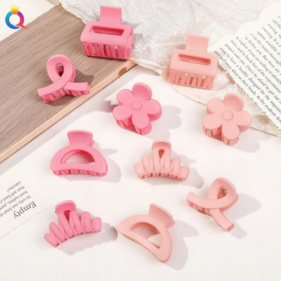 Small Flower Hair Claw Clips For Thin Hair Secure Hold - Smarsty