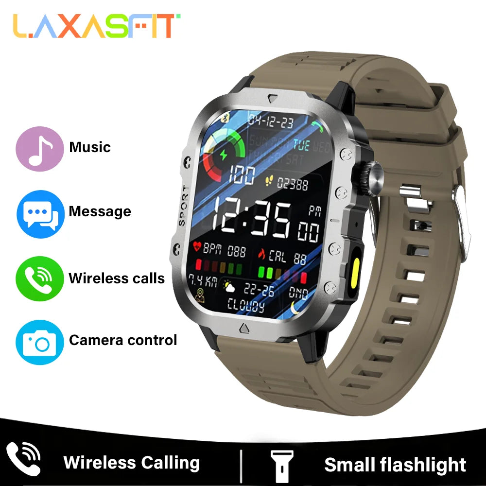 Outdoor Sports Smart Watch with HD Screen and Bluetooth - Smarsty