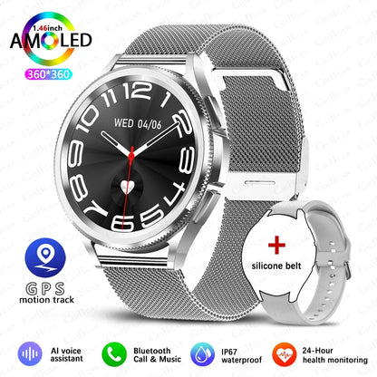Samsung Galaxy Watch6 Classic Smartwatch with GPS and Heart Rate Monitor - Smarsty