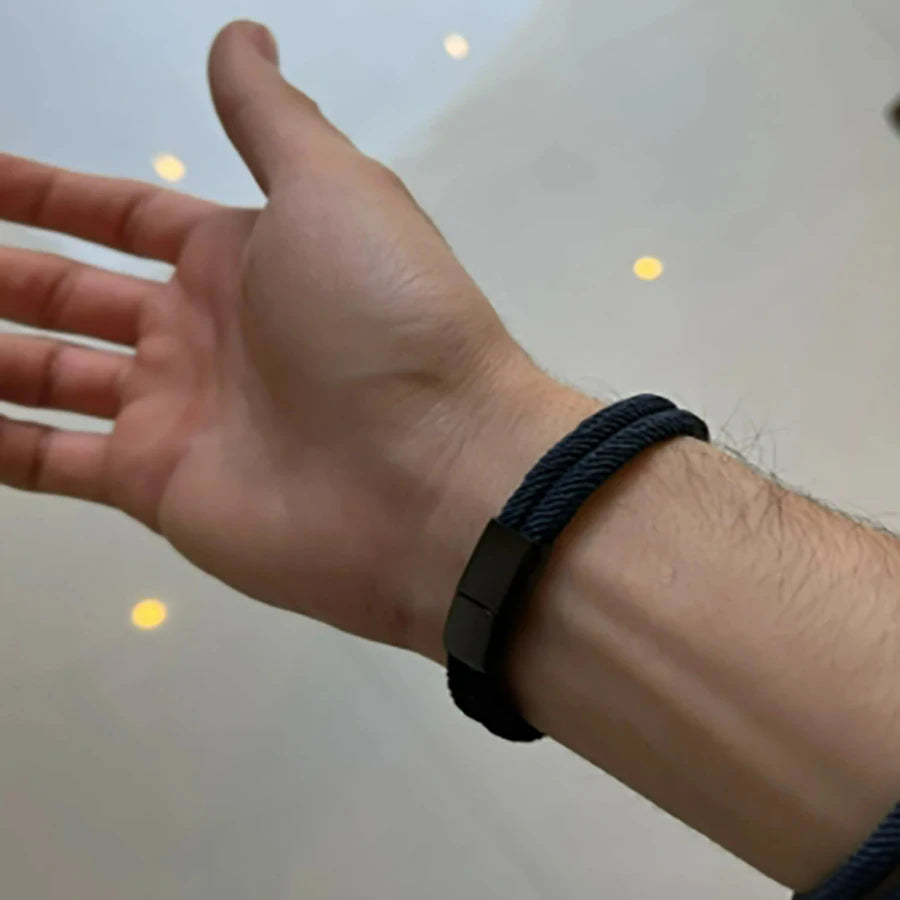 Personalized Thread Bracelet for Men with Easy Hook Closure - Smarsty