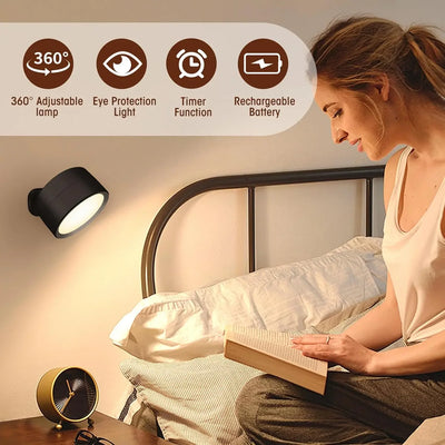 Magnetic LED Wall Light with Dimmable Touch Control - Smarsty