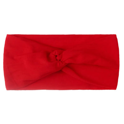 Candy Color Knotted Baby Girl Headband Soft Elastic - Smarsty