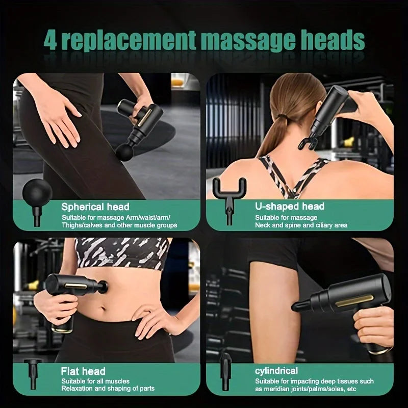 Deep Tissue Massage Gun for Muscle Relief and Relaxation - Smarsty