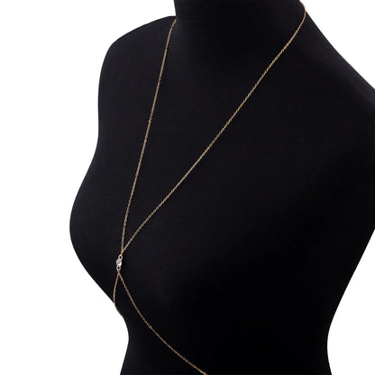 Simplicity Monolayer Alloy Chest Chain for Women - Smarsty