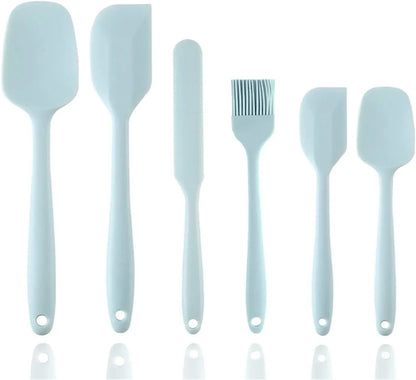 Heat Resistant Silicone Spatula Set for Baking - Smarsty