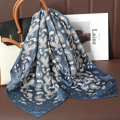 Luxury Silk Hijab Hair Bands With Sun Protection - Smarsty
