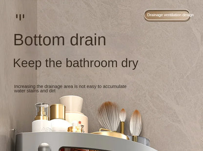 2PCS No Drill Bathroom Shelves for Easy Storage - Smarsty