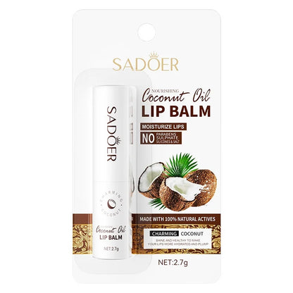 SADOER Aloe Coconut Vitamin C Moisturizing Lip Balm - Smarsty