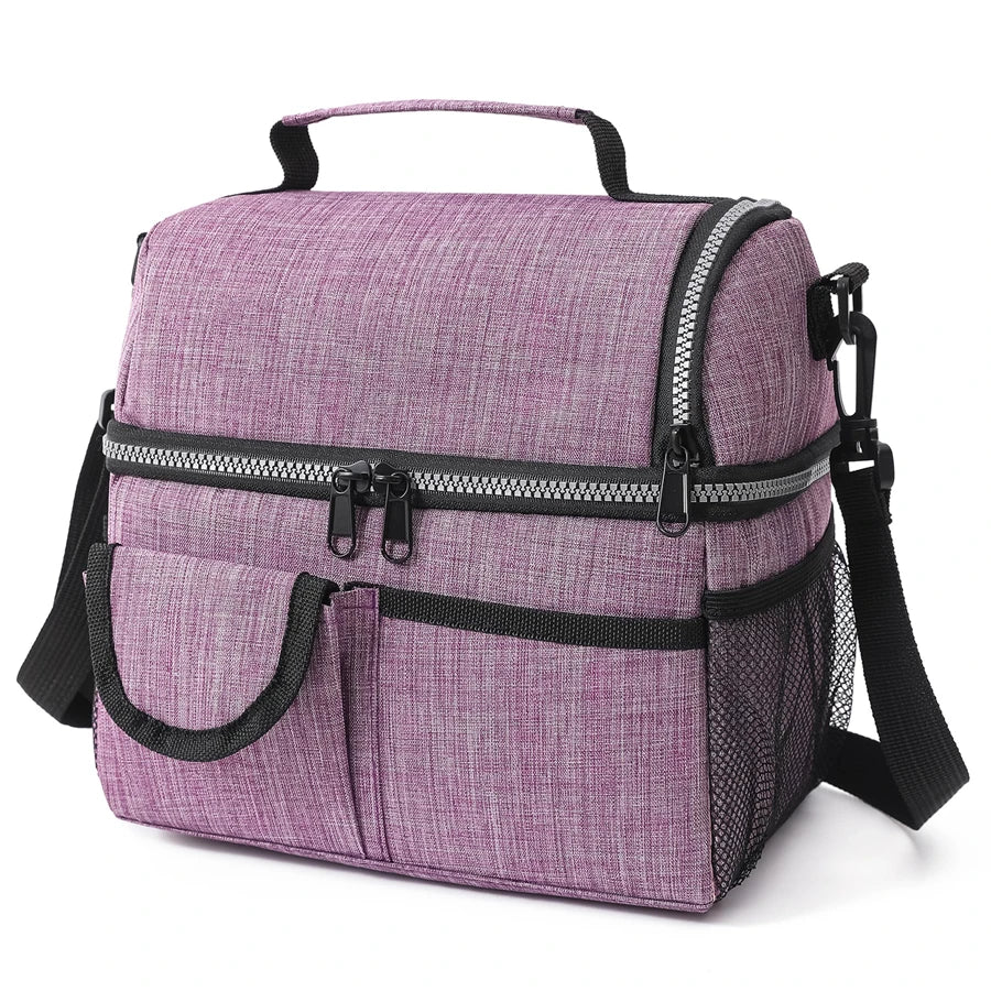 Portable Thermal Lunch Bag Insulated Cooler For Office - Smarsty