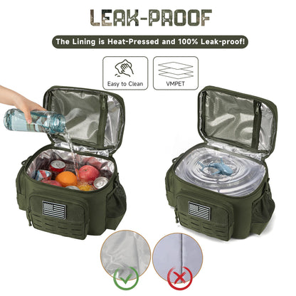 Tactical Lunch Box For Men Leakproof Insulated Cooler - Smarsty