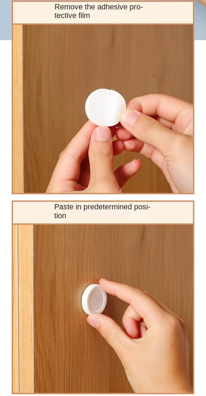 Magnetic Remote Control Holder Wall Mount Adhesive Remote Control Holder Strong Hold Tv Remote Holder for Home Office