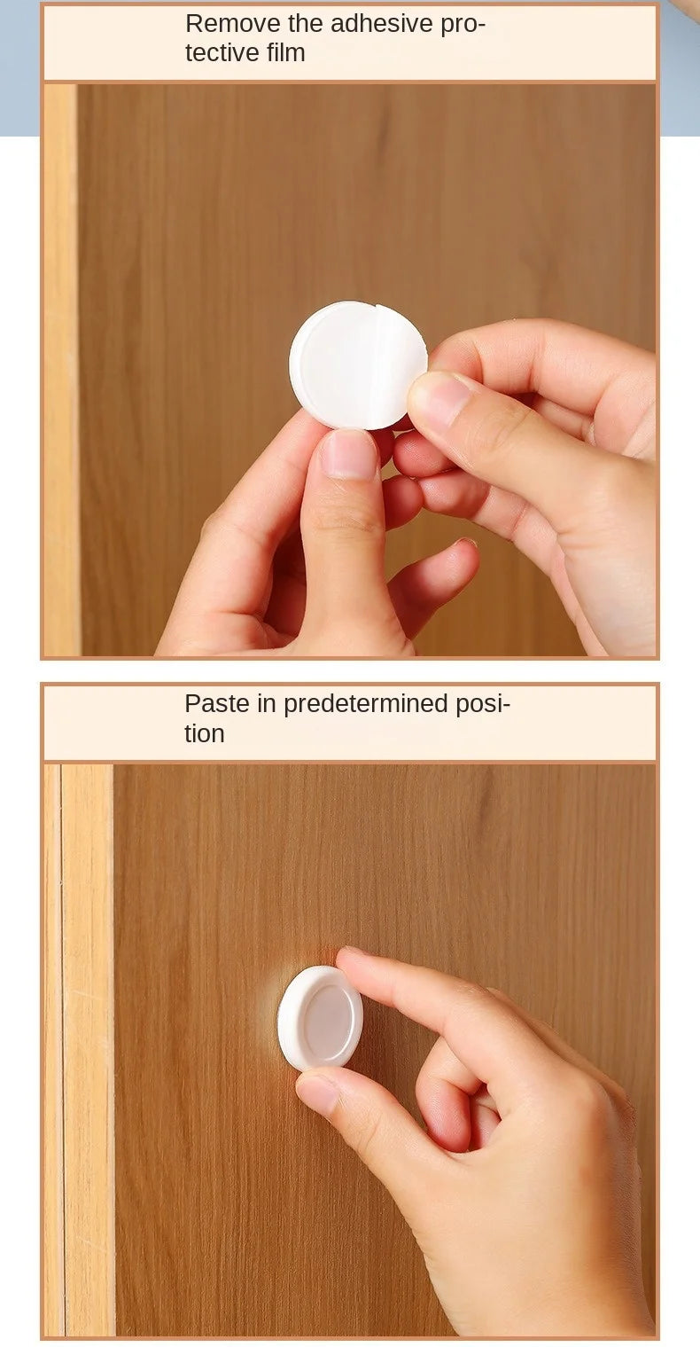 Magnetic Remote Control Holder Wall Mount Adhesive Remote Control Holder Strong Hold Tv Remote Holder for Home Office