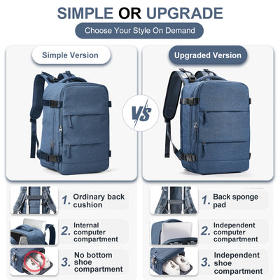 Travel Backpack Short Distance Airplane Ryanair Cabin Bag 40x20x25 Backpack Women Men leisure School Laptop Bag Carry on Luggage - Smarsty