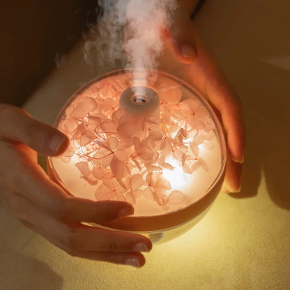 USB Rechargeable 270ML Air Humidifier with LED Light - Smarsty