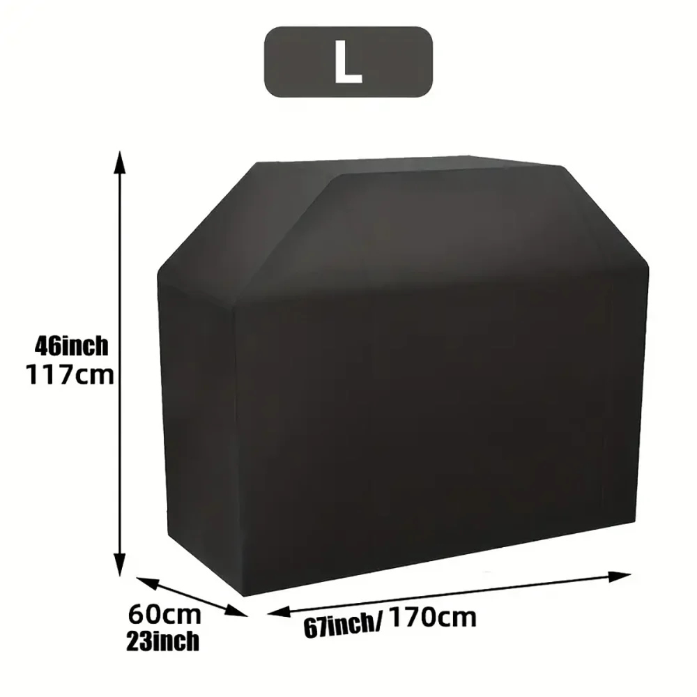 Heavy Duty Waterproof BBQ Grill Cover for Outdoor Protection - Smarsty