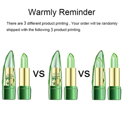 Aloe Vera Color Changing Lipstick for Long Lasting Moisture - Smarsty