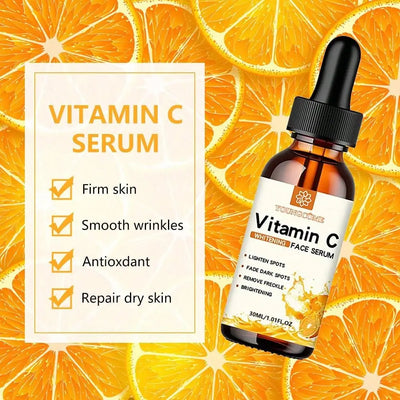 Vitamin C Facial Essence with Hyaluronic Acid for Dark Spot Removal - Smarsty