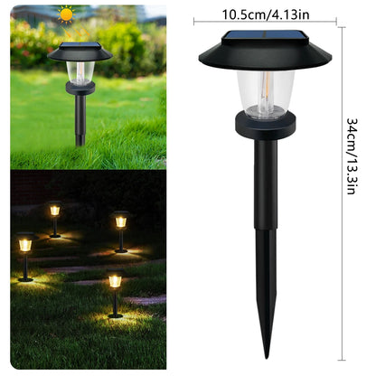 Solar Pathway Lights LED Waterproof for Garden Walkway - Smarsty