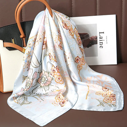 Luxury Silk Hijab Hair Bands With Sun Protection - Smarsty