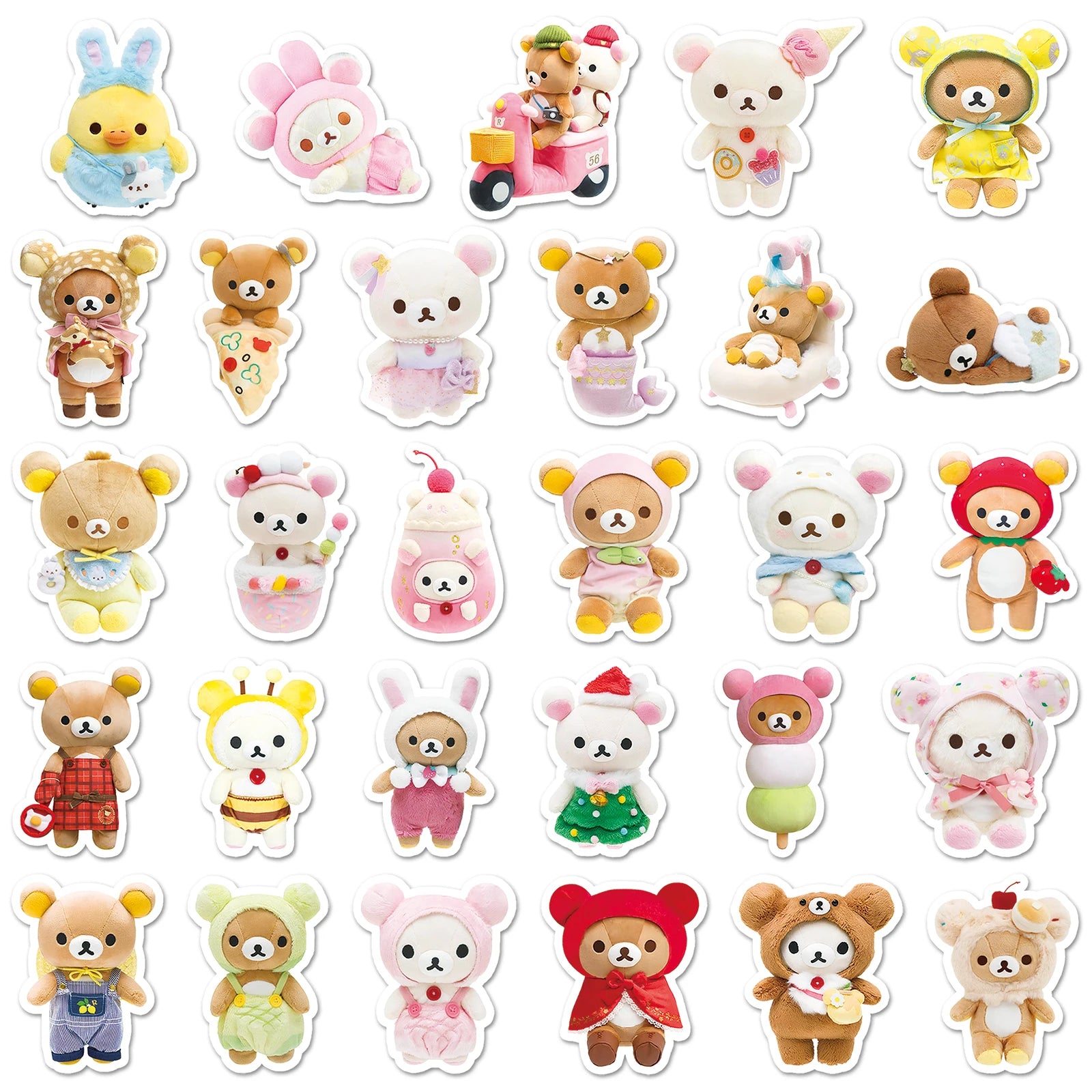 Cute Cartoon Graffiti Stickers for Luggage and Skateboards - Smarsty