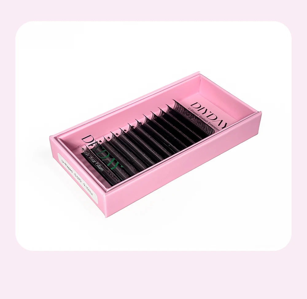 DIYDAY U Shaped YY Lashes Ultra Soft Natural Look - Smarsty