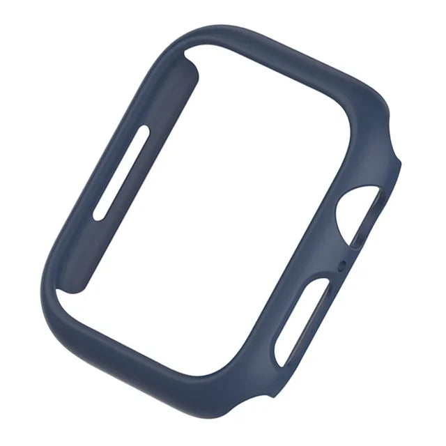 Cover for Apple Watch Case 45mm 41mm 44mm 40mm 42mm 38mm 46 49 mm Accessories PC Protector bumper iWatch Series 8 7 SE 6 5 4 3 9 - Smarsty