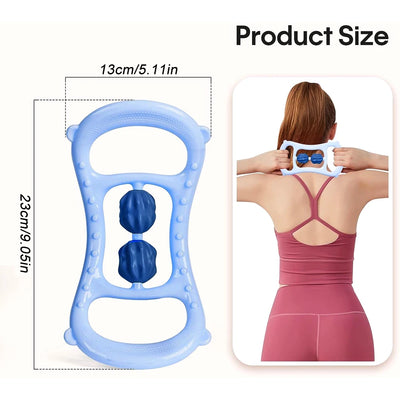 Portable Round Massager Roller for Targeted Cellulite Relief - Smarsty