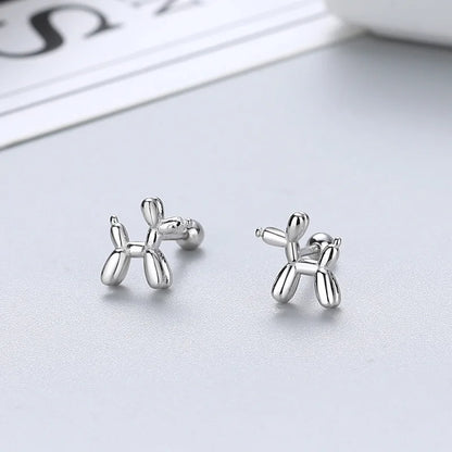 925 Silver Tragus Piercing Helix Studs Butterfly Heart - Smarsty