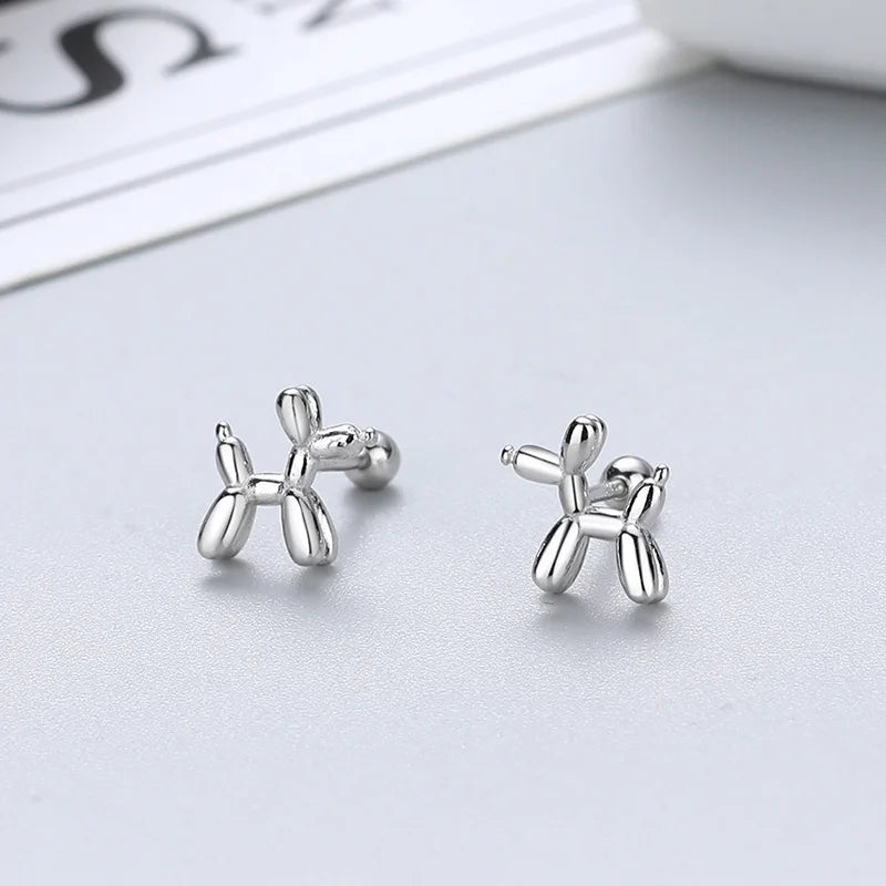 925 Silver Tragus Piercing Helix Studs Butterfly Heart - Smarsty