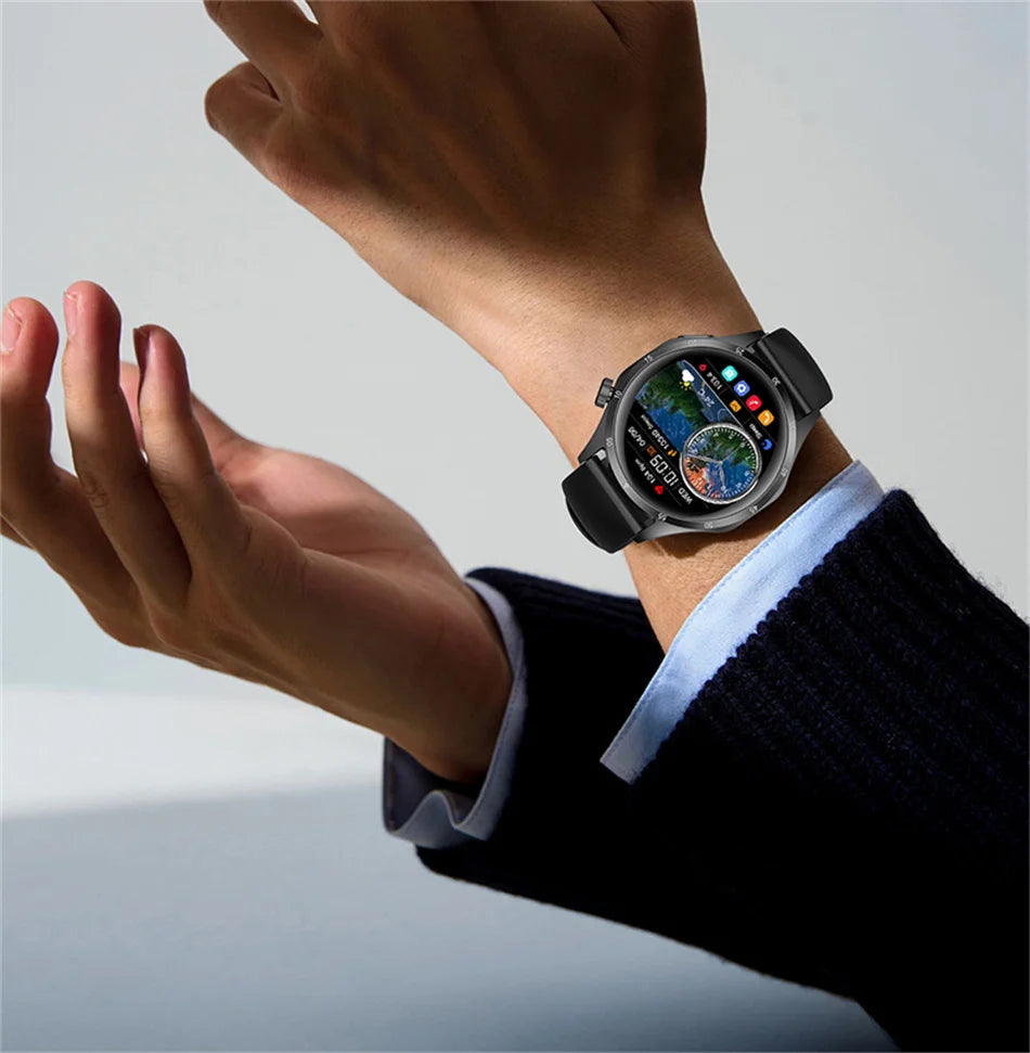 GT5 Pro GPS Smartwatch with AMOLED Screen and Heart Rate Monitoring - Smarsty
