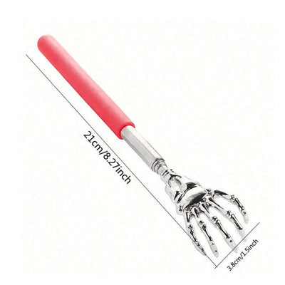 Portable Extendable Back Scratcher Stainless Steel Telescoping Back Scratcher for Both Human and Pets Extendable Back Massager - Smarsty