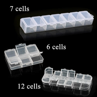 Transparent Adjustable Jewelry Storage Box for Easy Organization - Smarsty