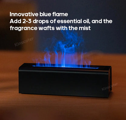 Kinscoter RGB Flame Aroma Diffuser with Cool Mist - Smarsty