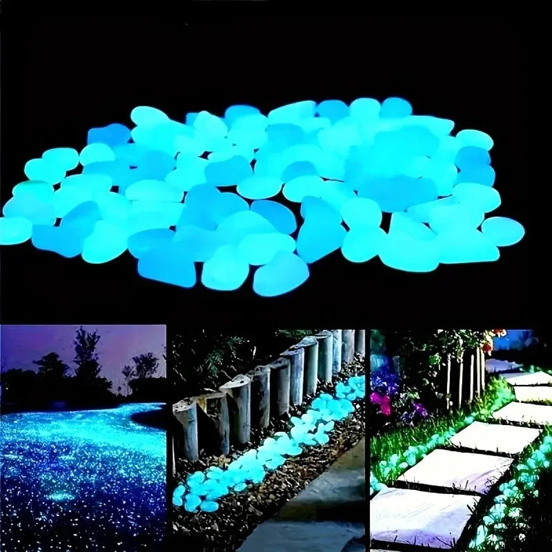 Glow in the Dark Garden Pebbles for Beautiful Outdoor Decor - Smarsty