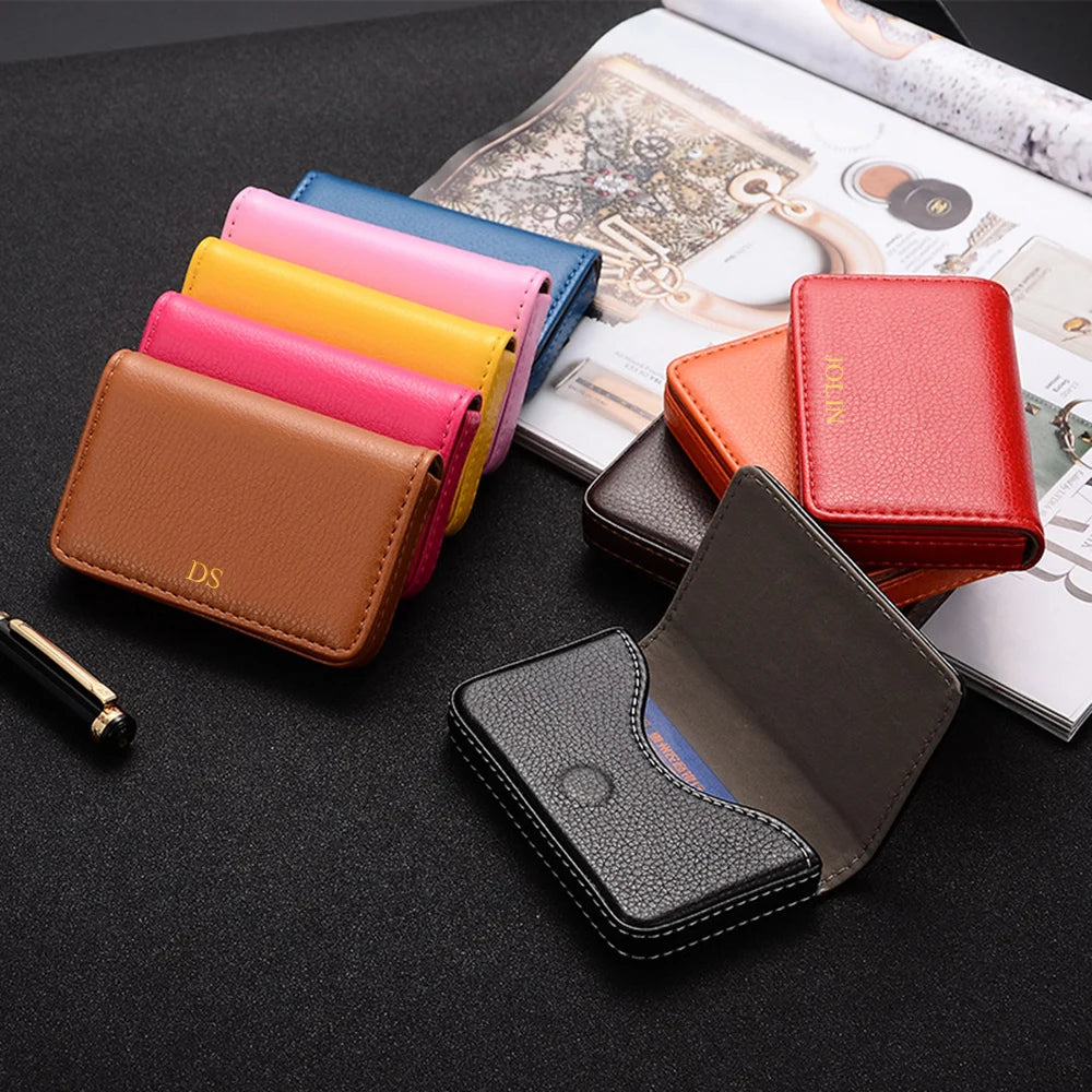 Personalize Initials Luggage Tag Custom Letters Men Women Suitcase Name Tag PU Airplane Labels Engrave Logo Travel Accessories - Smarsty