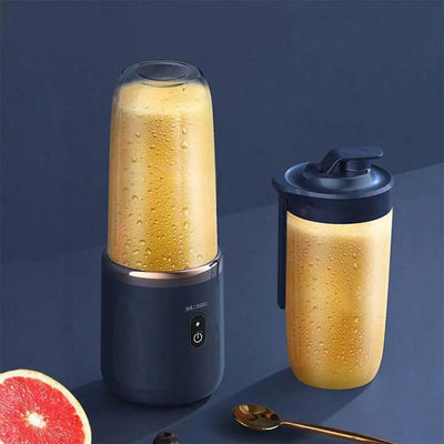 Portable Rechargeable Blender & Juicer Cup 380ml, Personal Smoothie Maker & Ice Crusher for Juice, Travel Portable Blender
