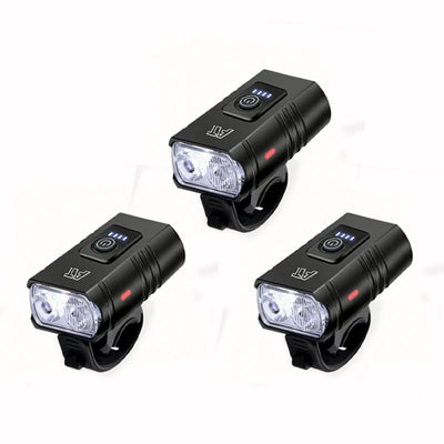 LED Bicycle Front Light Type-C Rechargeable Bicycle Headlight MTB Road Bike Headlamp Easy to Install Cycling Accessories - Smarsty