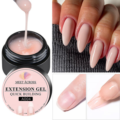 Nude Milk White Gel Nail Polish for Long Lasting Manicure - Smarsty