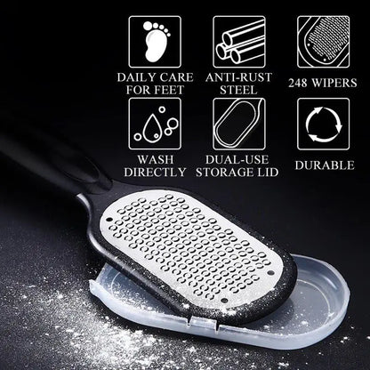 Professional Stainless Steel Callus Remover for Smooth Heels - Smarsty