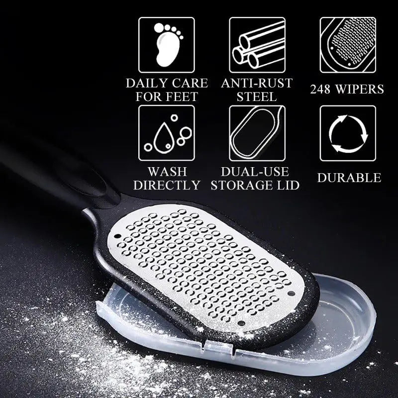 Professional Stainless Steel Callus Remover for Smooth Heels - Smarsty