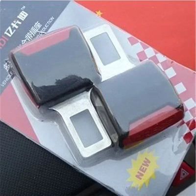 2PC Car Seat Belt Clip Extender Safety Seatbelt Lock Buckle Plug Thick Insert Socket Extender Safety Buckle Seat Belt Accessorie - Smarsty