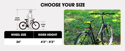 Hiland 24 26 inch Mountain Bike for Men Women, 21 Speeds High-Carbon Steel Frame, Sport Cycling MTB Bicycle for Adult - Smarsty