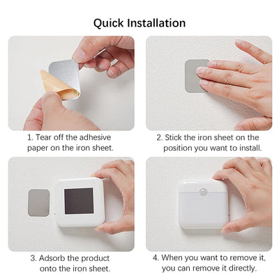 LED Wireless Motion Sensor Night Light for Easy Navigation - Smarsty