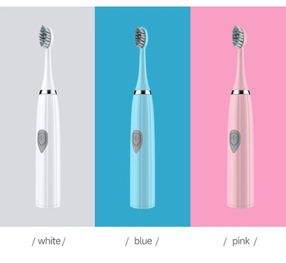 Electric Toothbrush with Soft DuPont Bristles for Effective Oral Care - Smarsty